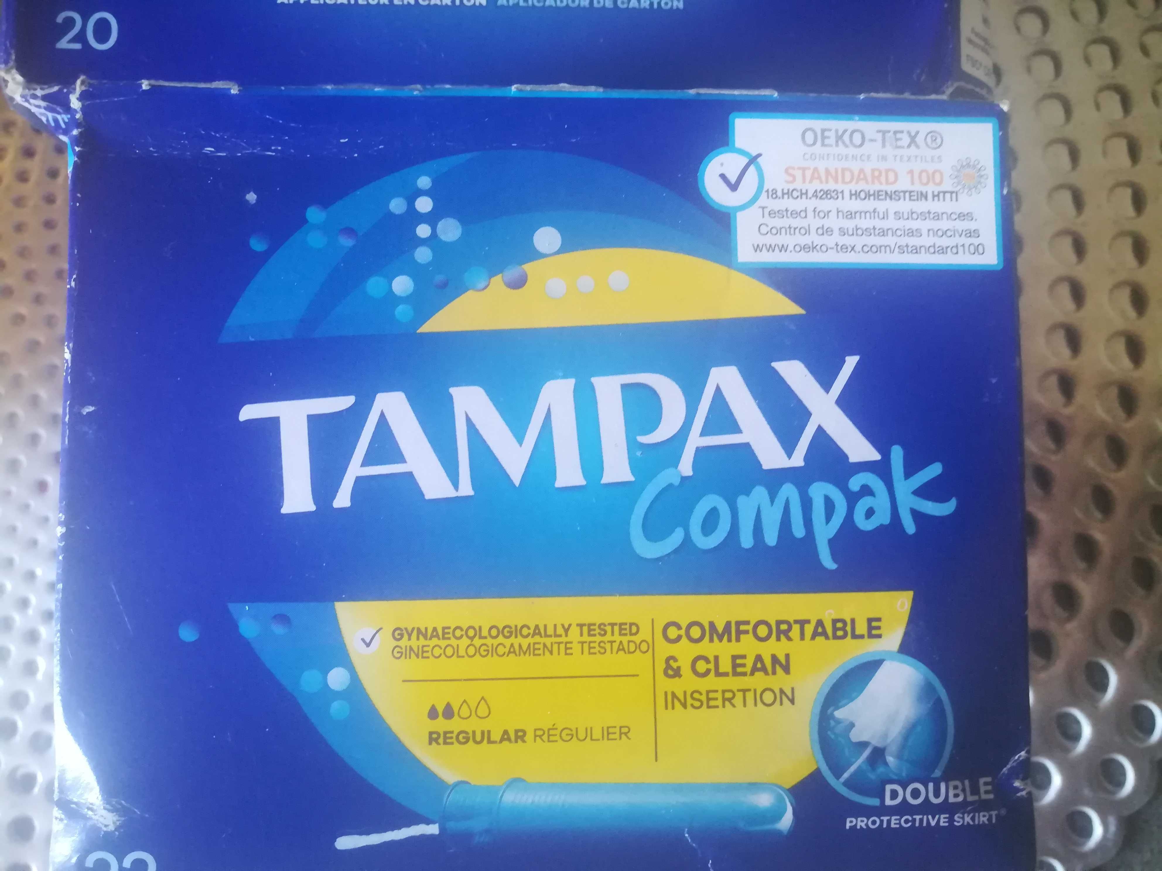 Тапмони Tampax 2 та 3 краплі
