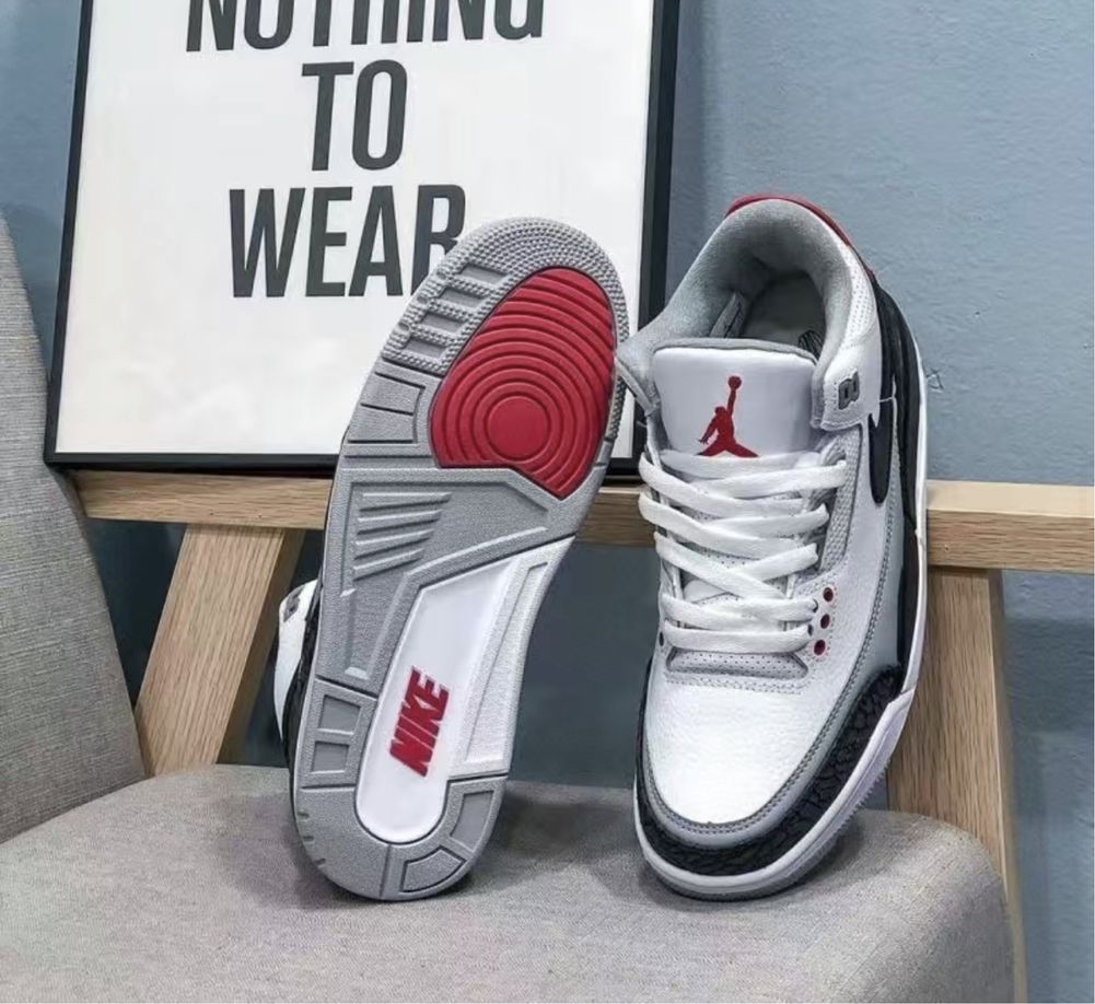 Баскетбольні кросівки Nike Air Jordan 3 Retro Кроссовки для баскетбола