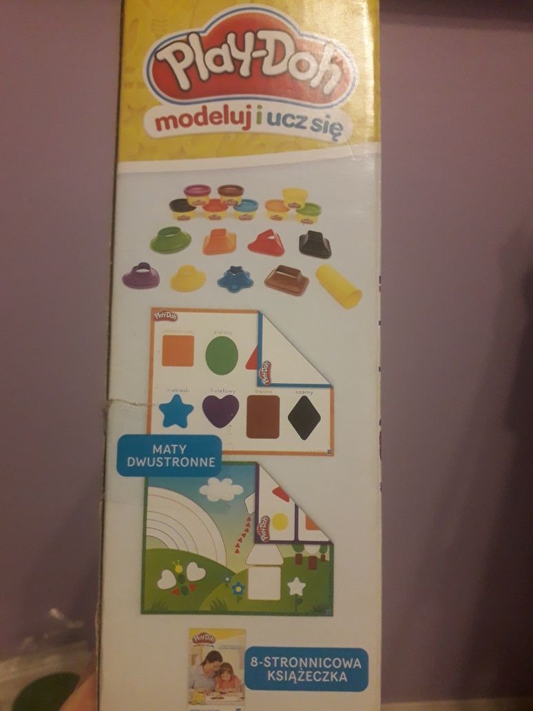 Play-doh ciastolina kolory i kształty