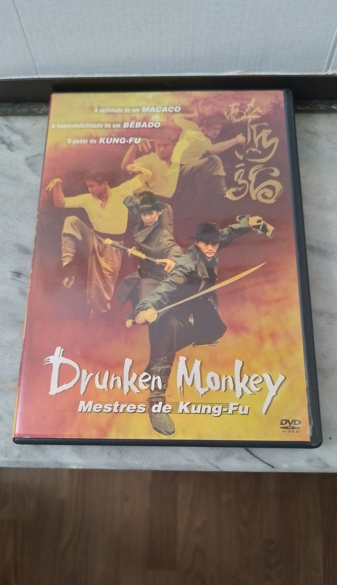 DVD Drunken Monkey - Mestres de Kung-Fu