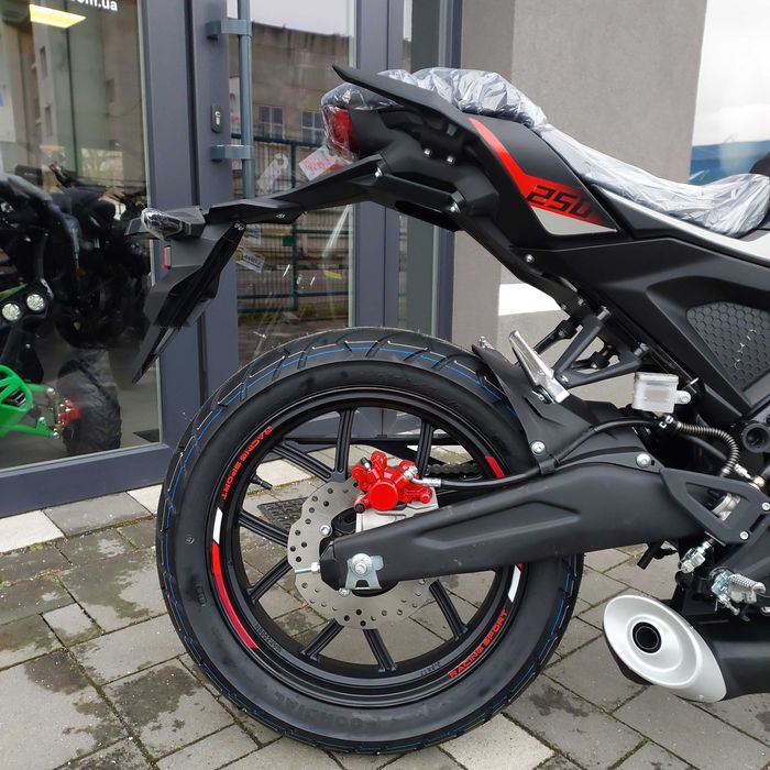 Акція мотоцикл RIDER CBR 250, повітряно-масляне охолод., гарантія