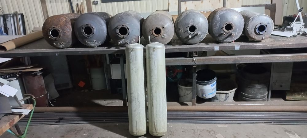 Бойлер нероб. на 100/80та50 л для буржуйки/мангалу, тени до бойлерів