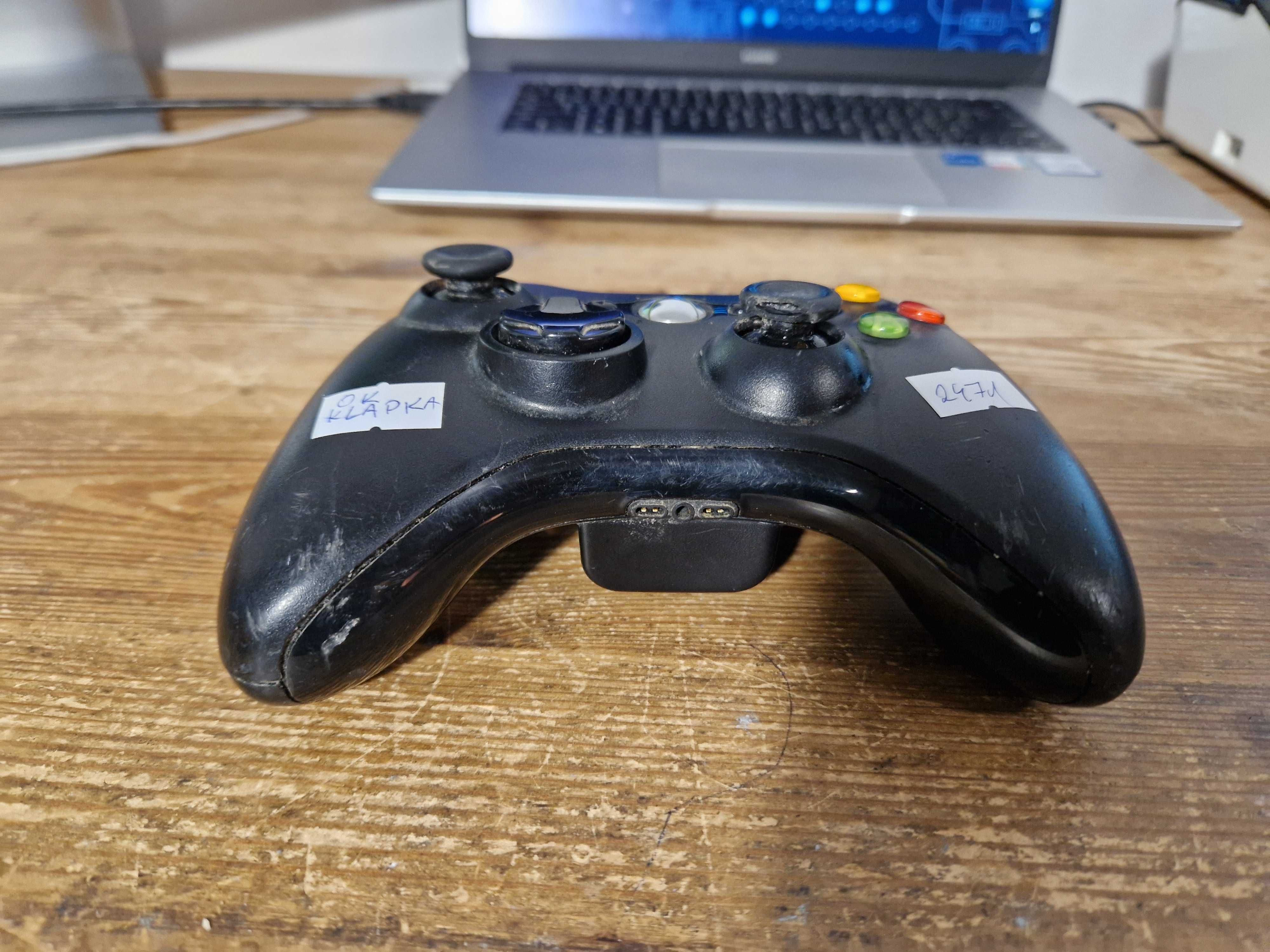 Pad bezprzewodowy do konsoli Microsoft Xbox 360 czarny (2471)