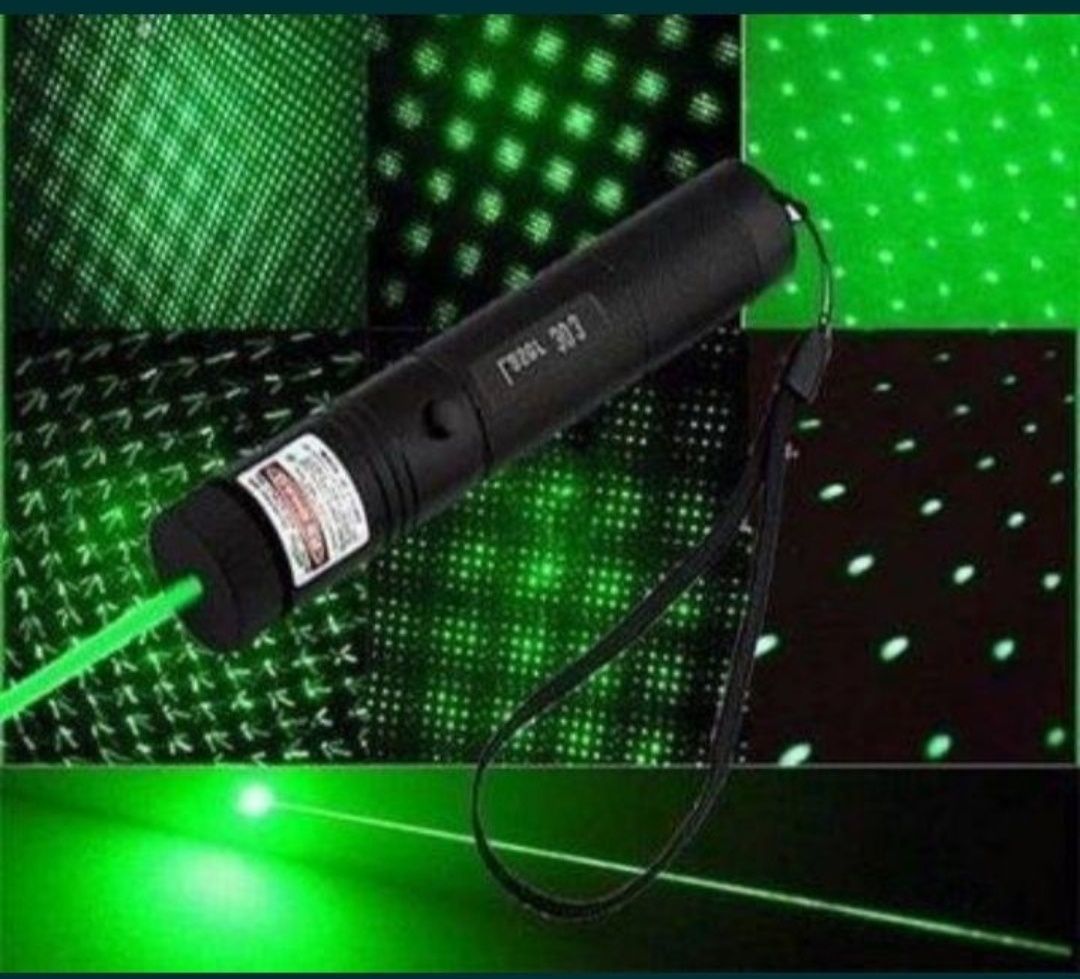 Лазер 303 зелёный, лазерная указка, на подарок , мощный лазер