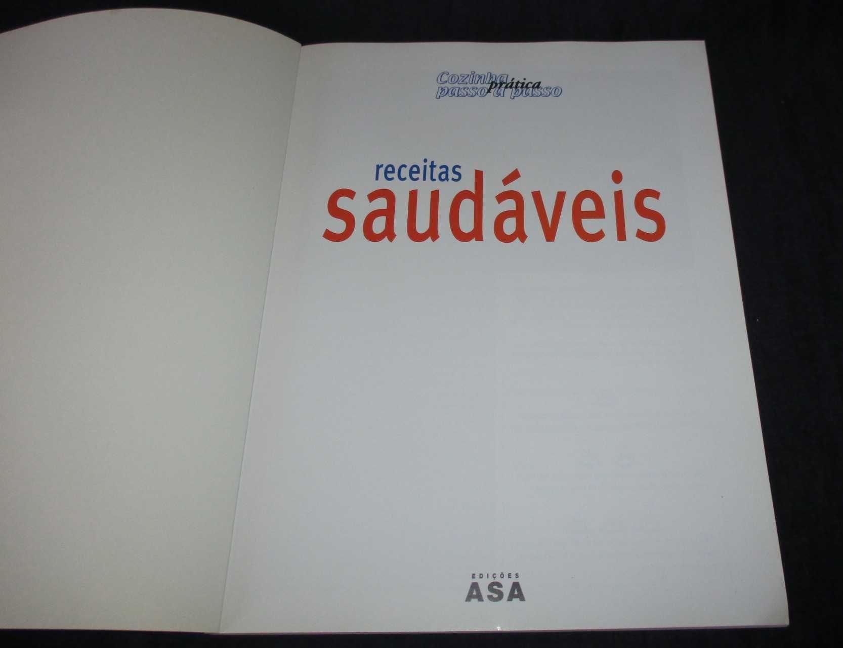 Livro Receitas Saudáveis Cozinha Prática Asa