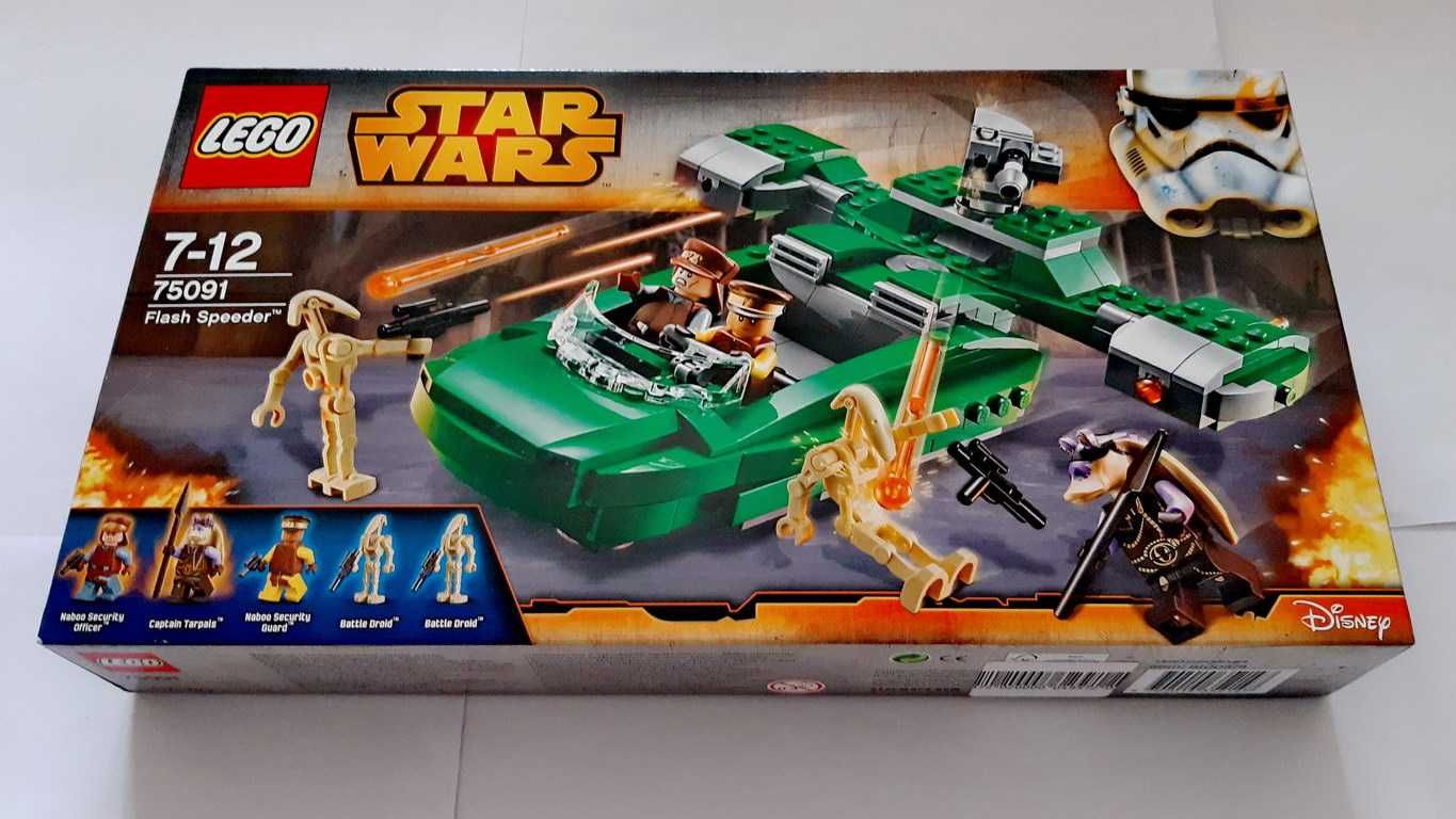 Lego Star Wars The Phantom Menace 75091 Flash Speeder selado