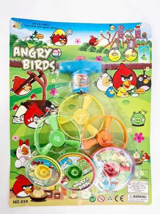 Zabawka nowa latające kolorowe śmigła grafika Angry Birds