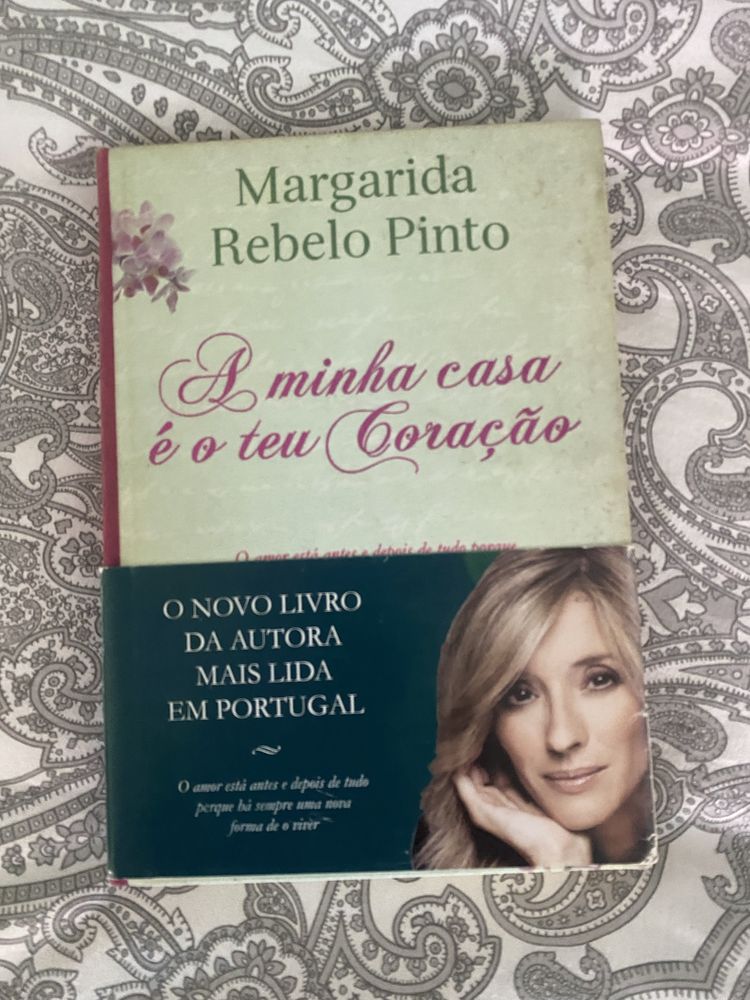 Livro a minha casa e o teu coração - Margarida Rebelo Pinto