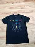 Czarna Koszulka Coldplay Music Of The Spheres Live 2023