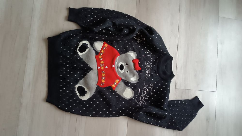 Sweter świąteczny damski