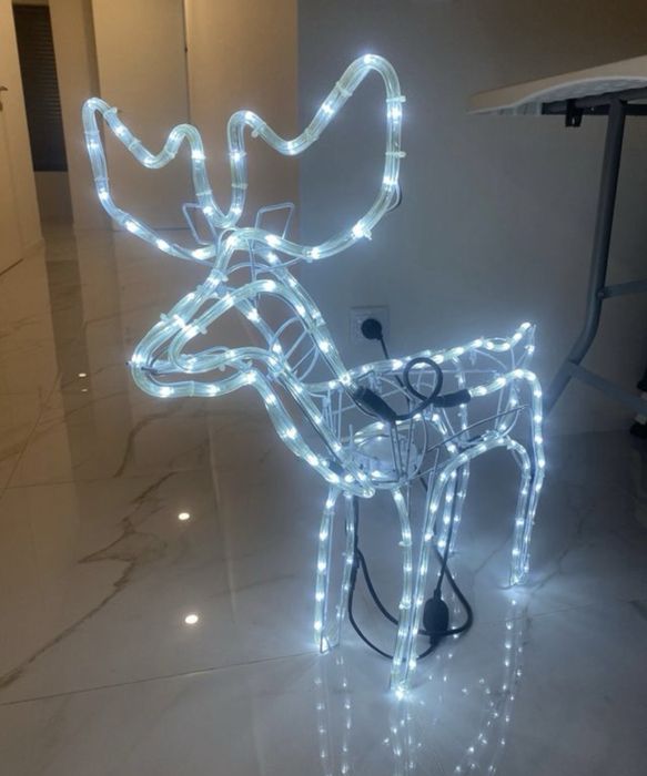 Rena led de natal 60 cm