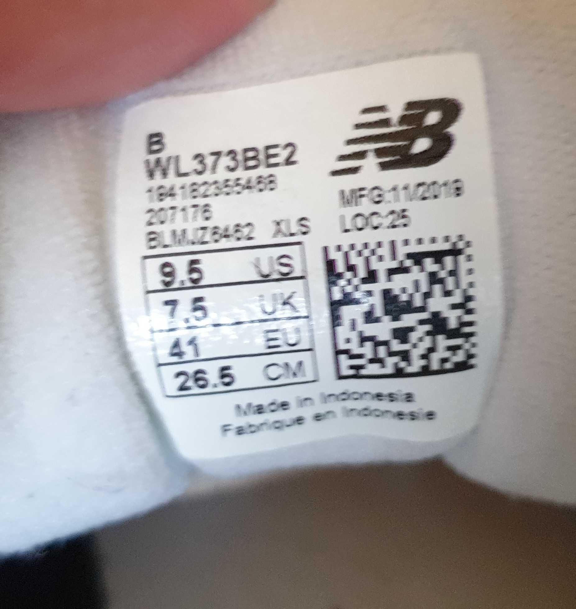 Oryginalne buty damskie New balance 373 rozm.41