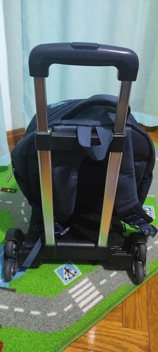 Mochila escolar com Trolley