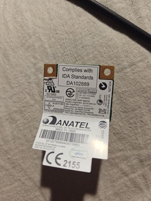 WI-FI модуль Broadcom 94313HMGB для ноутбука Lenovo B590