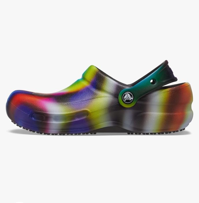 Crocs Unisex-Adult Bistro Graphic Clogs,  Resistant Work оригинал