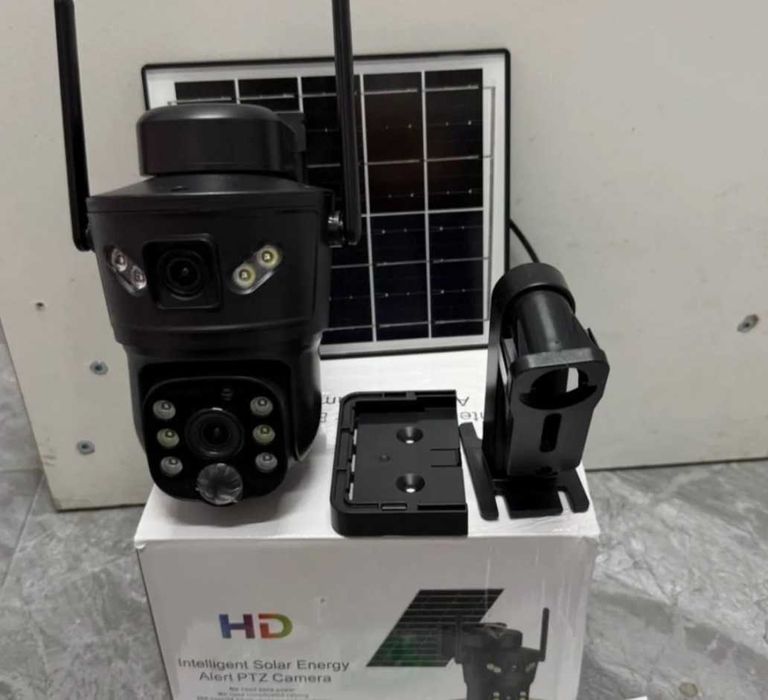 НАЙДЕШЕВША Камера відеонагляду на сонячній панелі 4G Автономна V380Pro