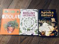 Trzy książki o tematyce fitoterapii ziół ziołolecznictwa