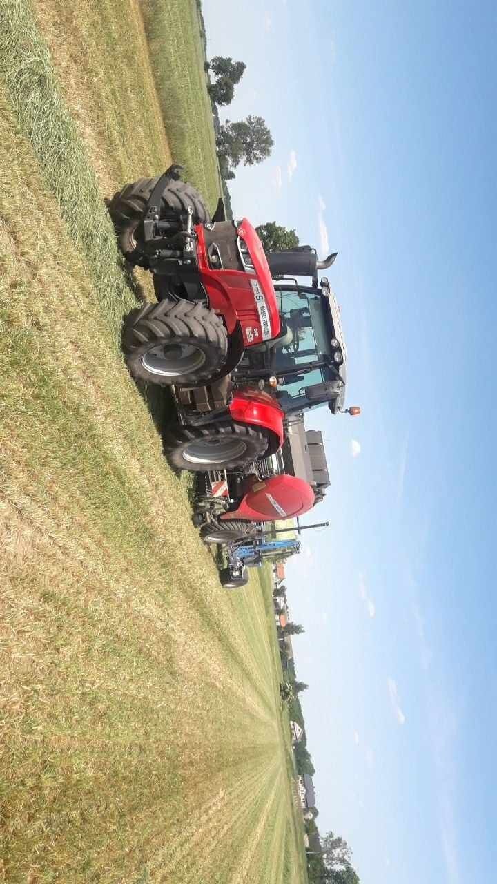 Massey Ferguson 7714S prasa owijarka likwidacja gospodarstwa