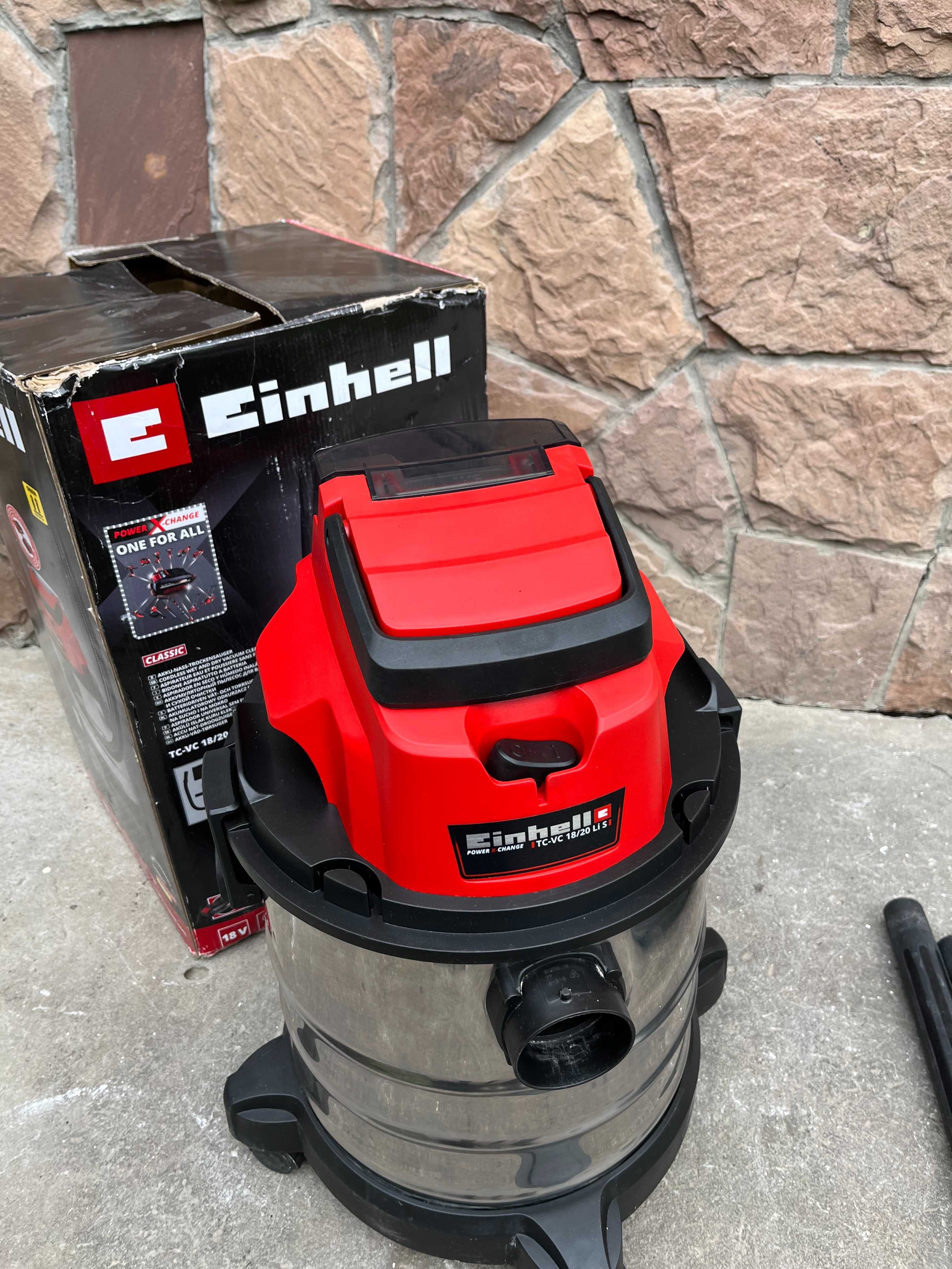 Пилесос аккумуляторний Einhell TC-VC18/20 Li S-без аку і зарядки