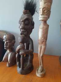 Trzy rzeźby afrykańskie