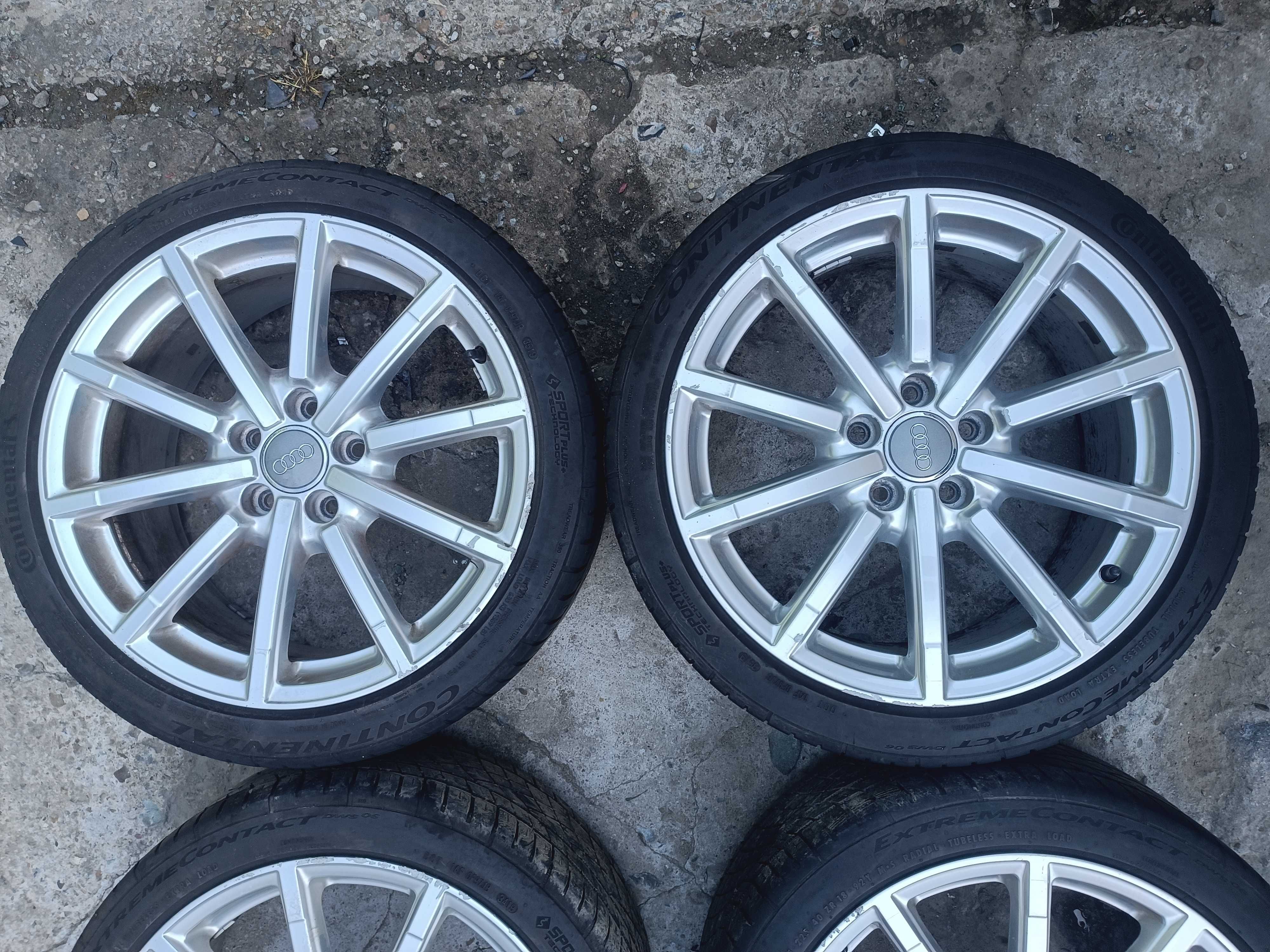 Koła felgi 18 audi 5x112 opony 225 40 r18 a3 8v Continental alufelgi