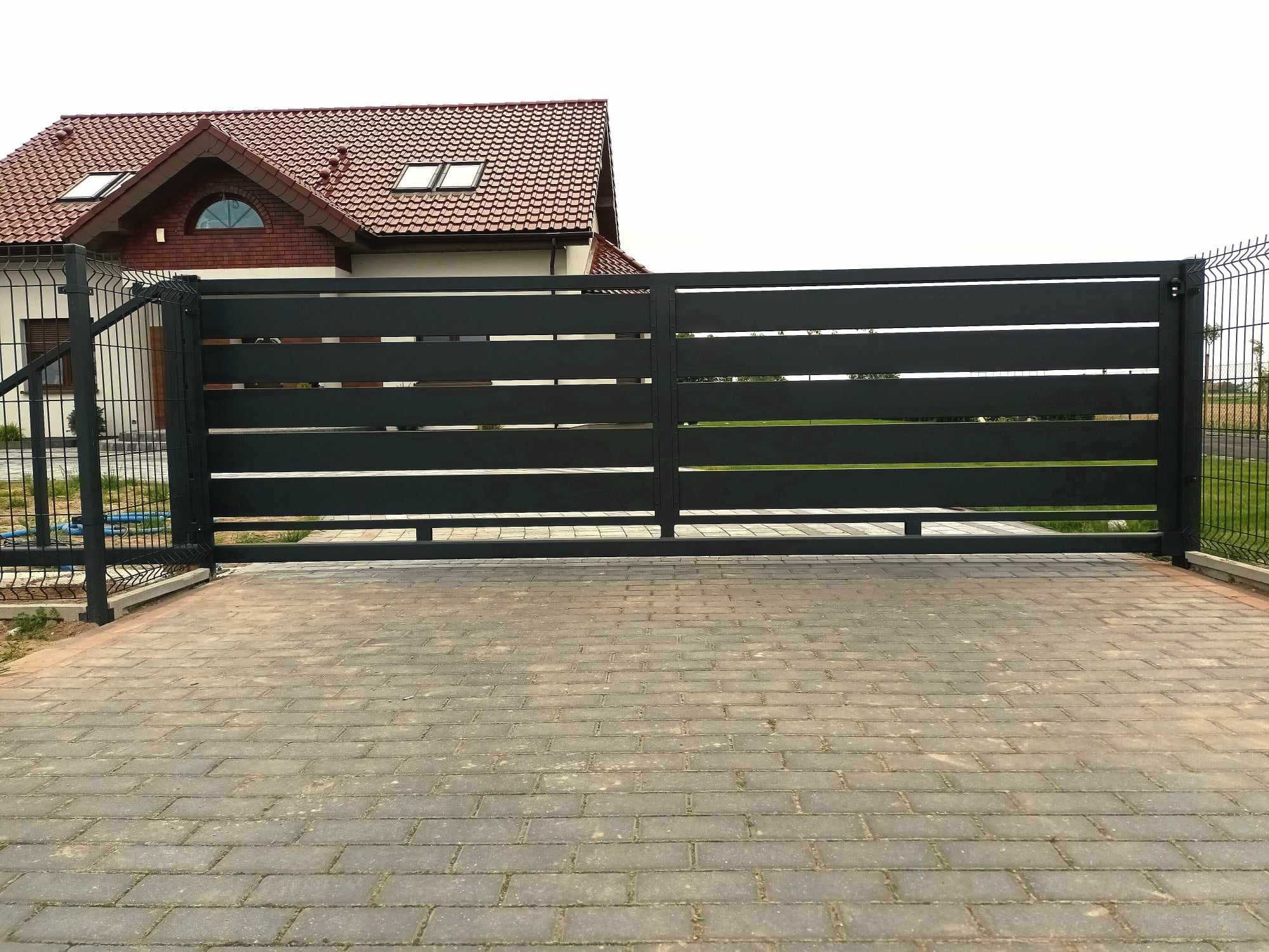 Brama Przesuwna wjazdowa ocynkowana 4m, 5m, 6,m
