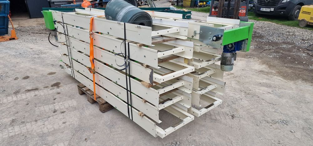 Przenośnik taśmowy taśmociąg 8.50mb podajnik taśmowy