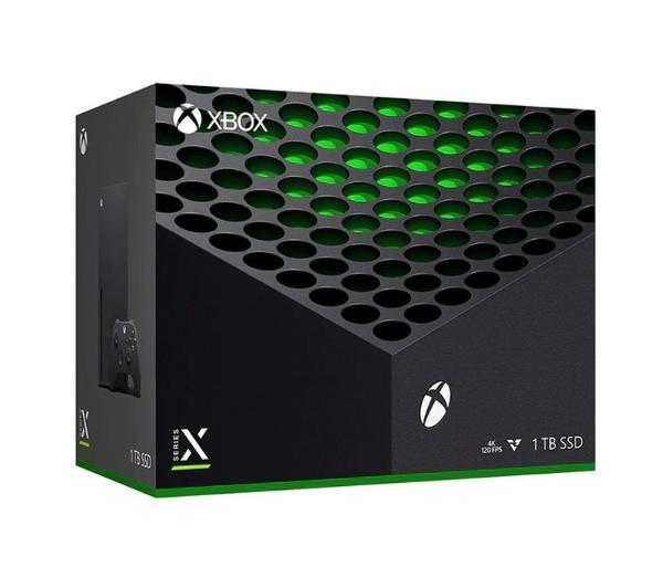 приставка Microsoft Xbox Series X - 1 ТБ + геймпад Carbon Black