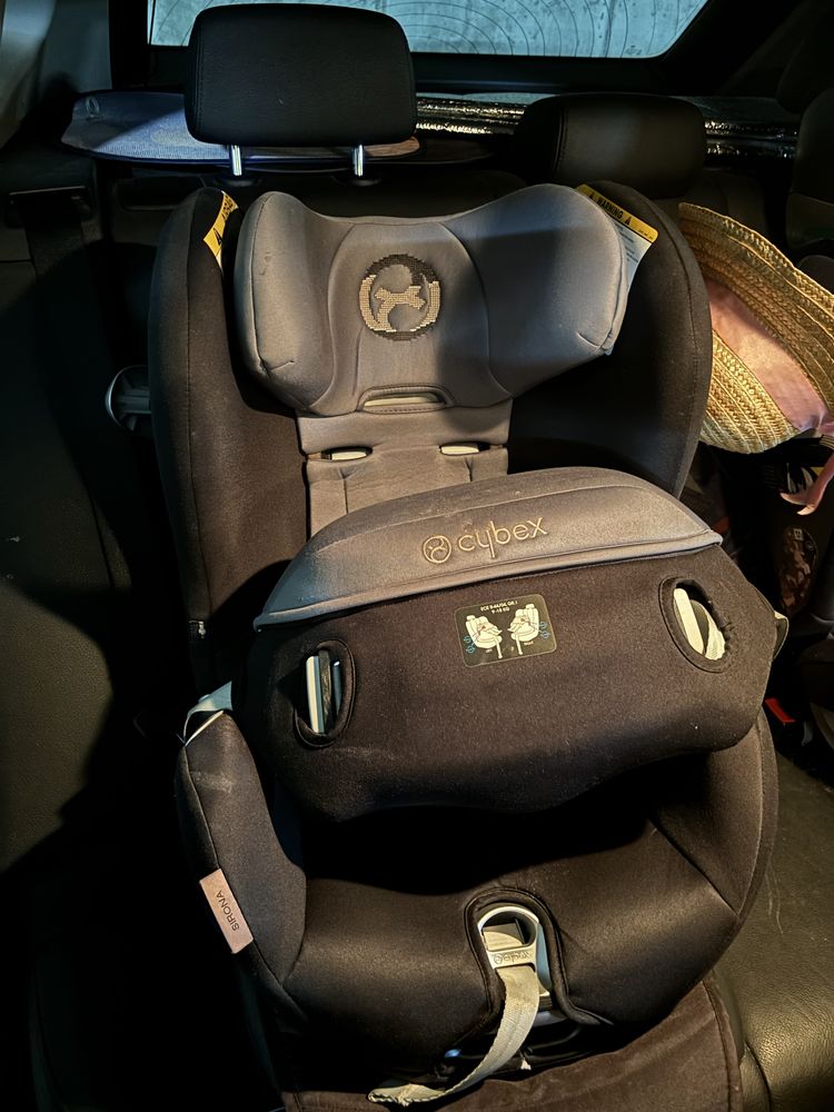 Cadeira auto rotativa cybex com isofix