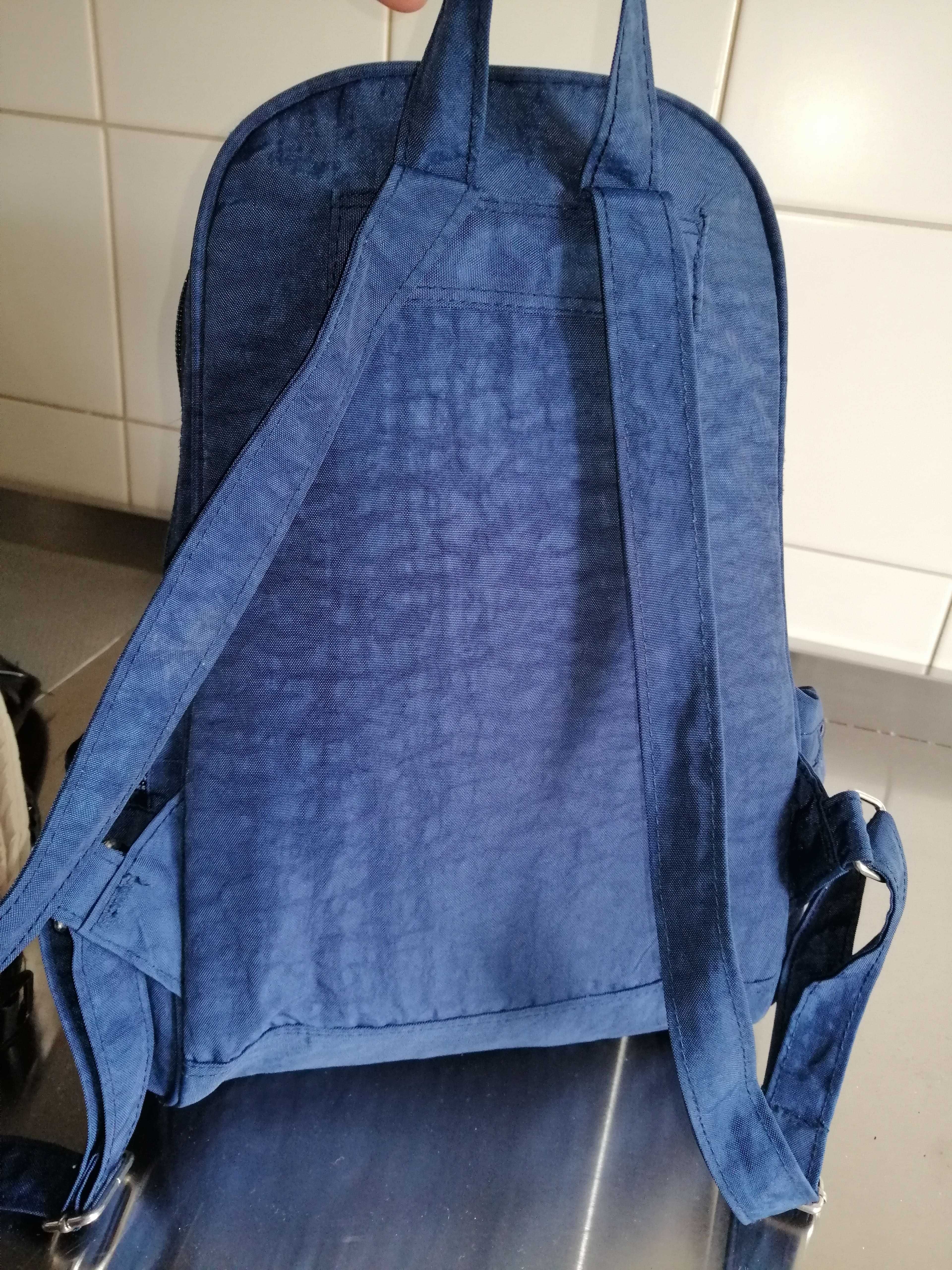 Mochila de tecido azul Fantasy