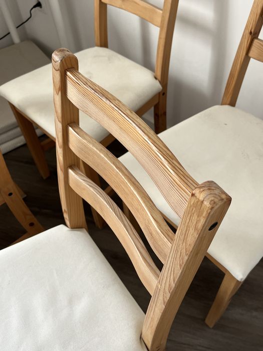 Conjunto de 4 cadeiras LERHAM Ikea