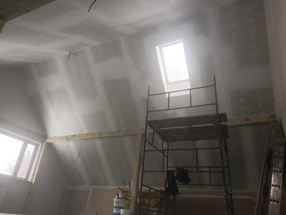 Adaptacja poddaszy i remonty, sufity podwieszane, ścianki   działowe