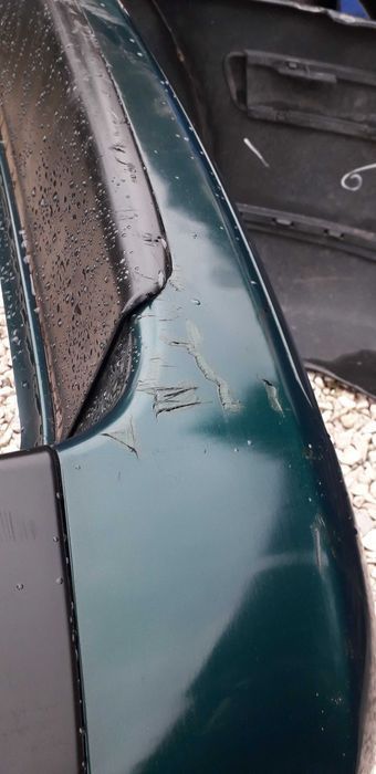 Peugeot 307 kombi zderzak tył tylny zielony ksud
