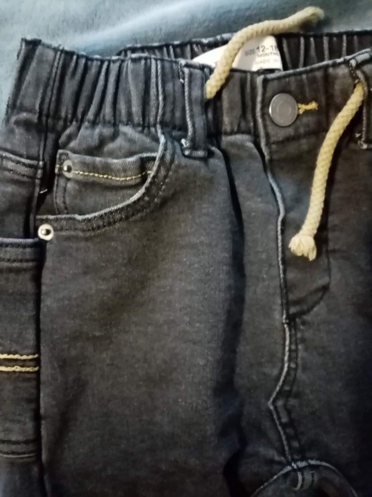 Jeansy firmy Zara 86 cm (12-18m)