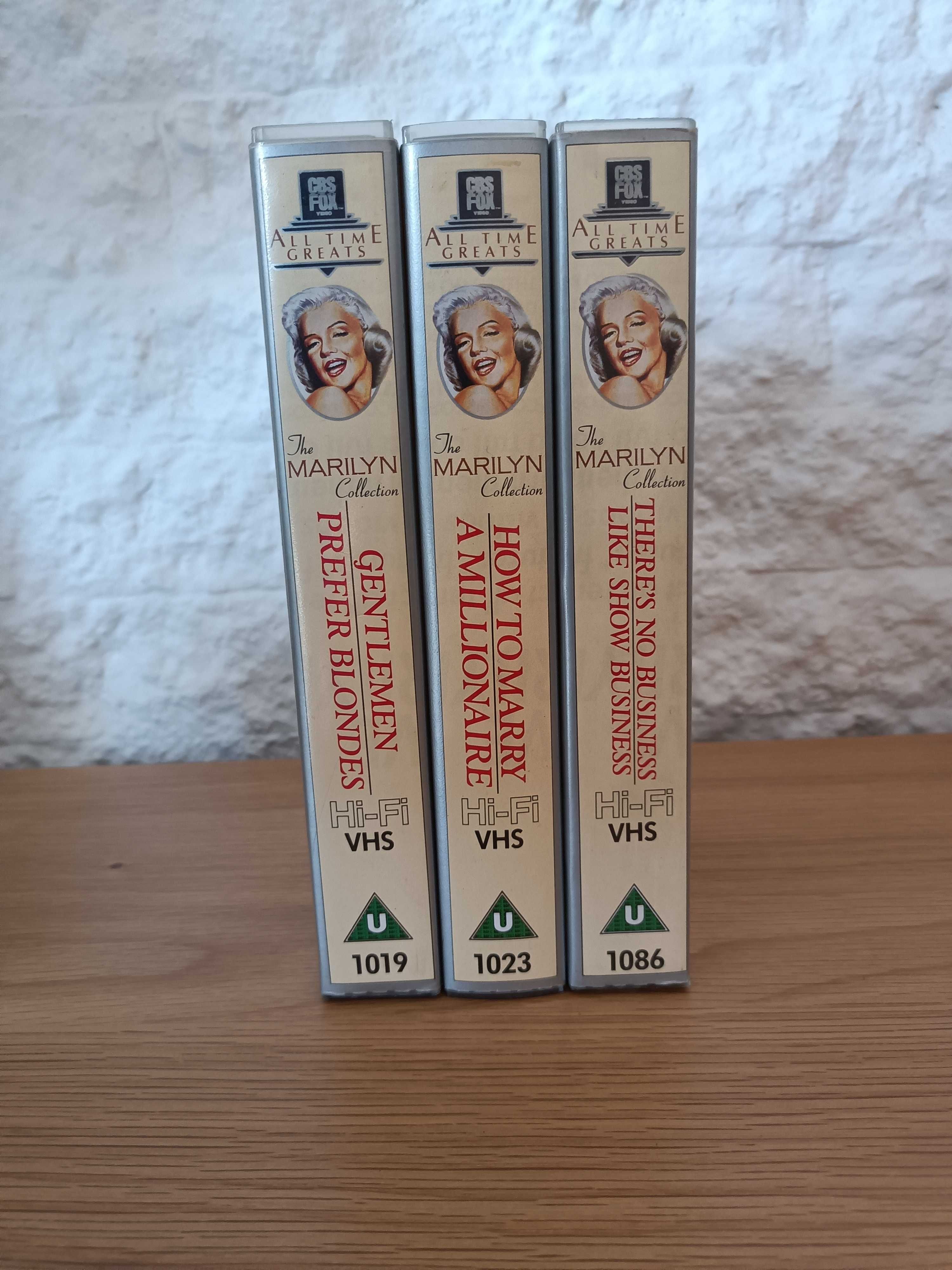 Filmes VHS Marilyn Monroe