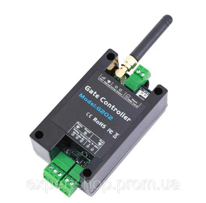 G202 GSM модуль управління воротами та пристроями по телефону