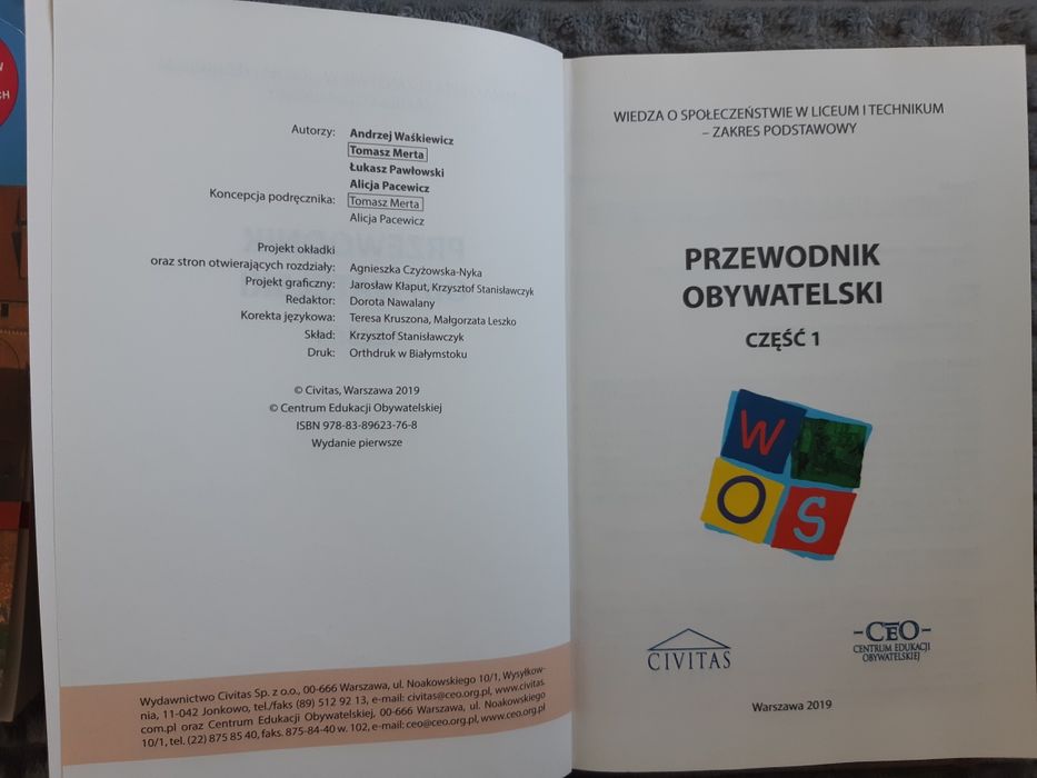 Przewodnik obywatelski cz.1 WOS