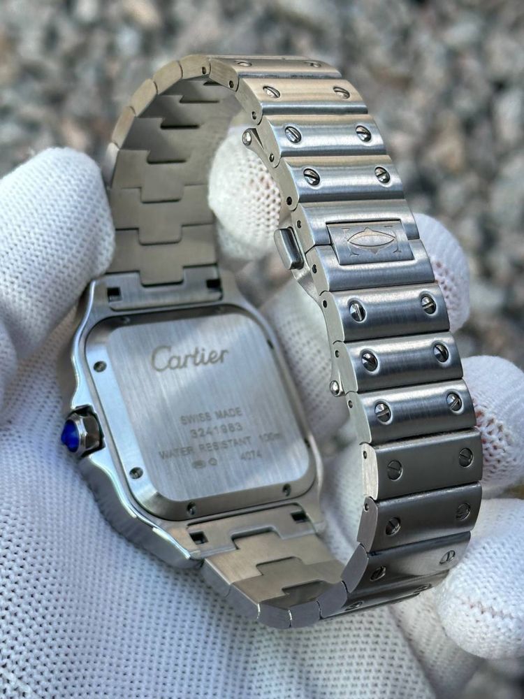 Cartier Santos Silver-Blue 1:1