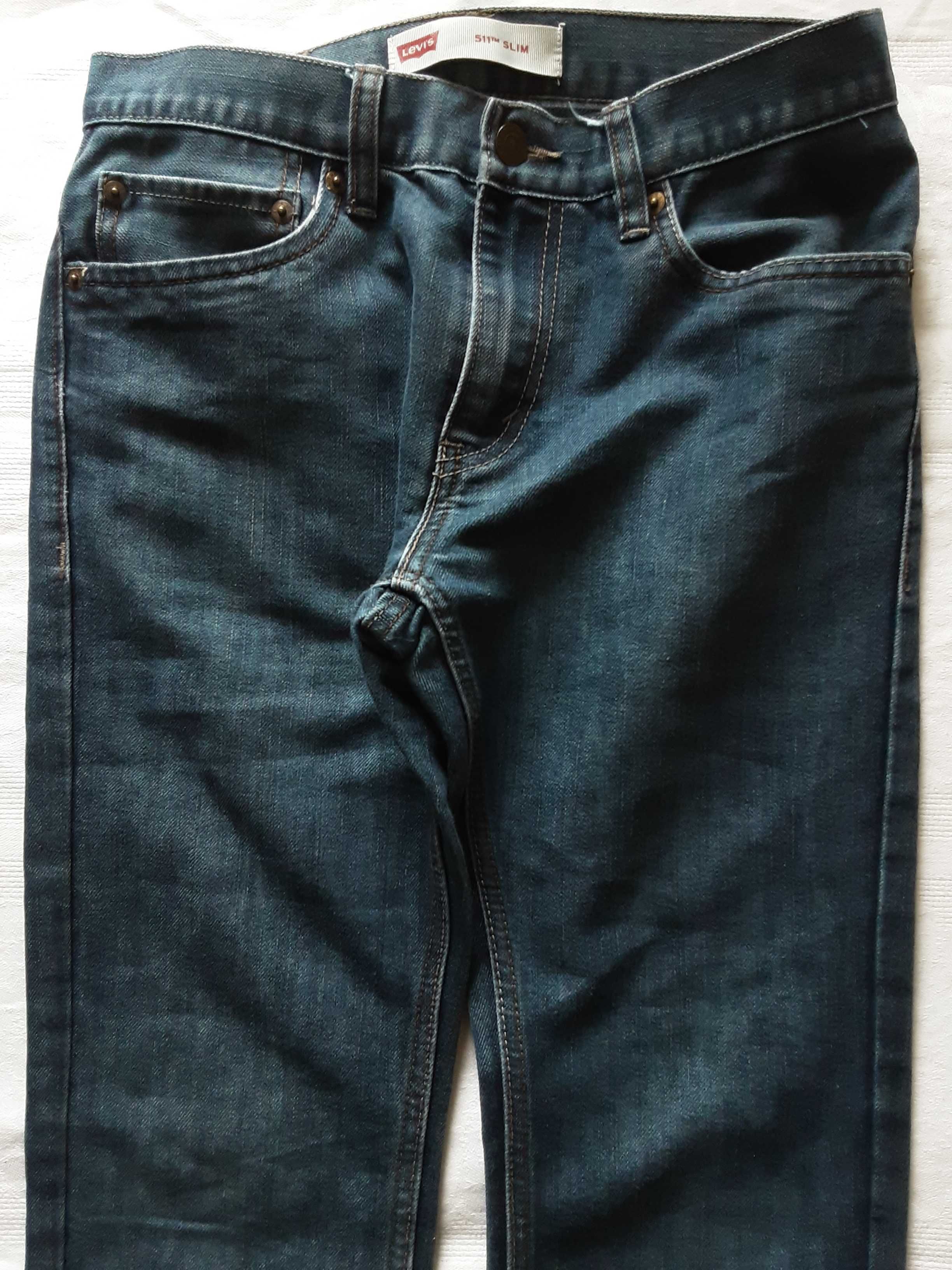 S Levis 511 slim spodnie jeans