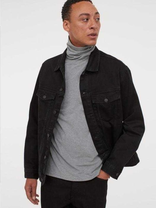 Піджак куртка підліткова джинсова із випраного деніму h&m