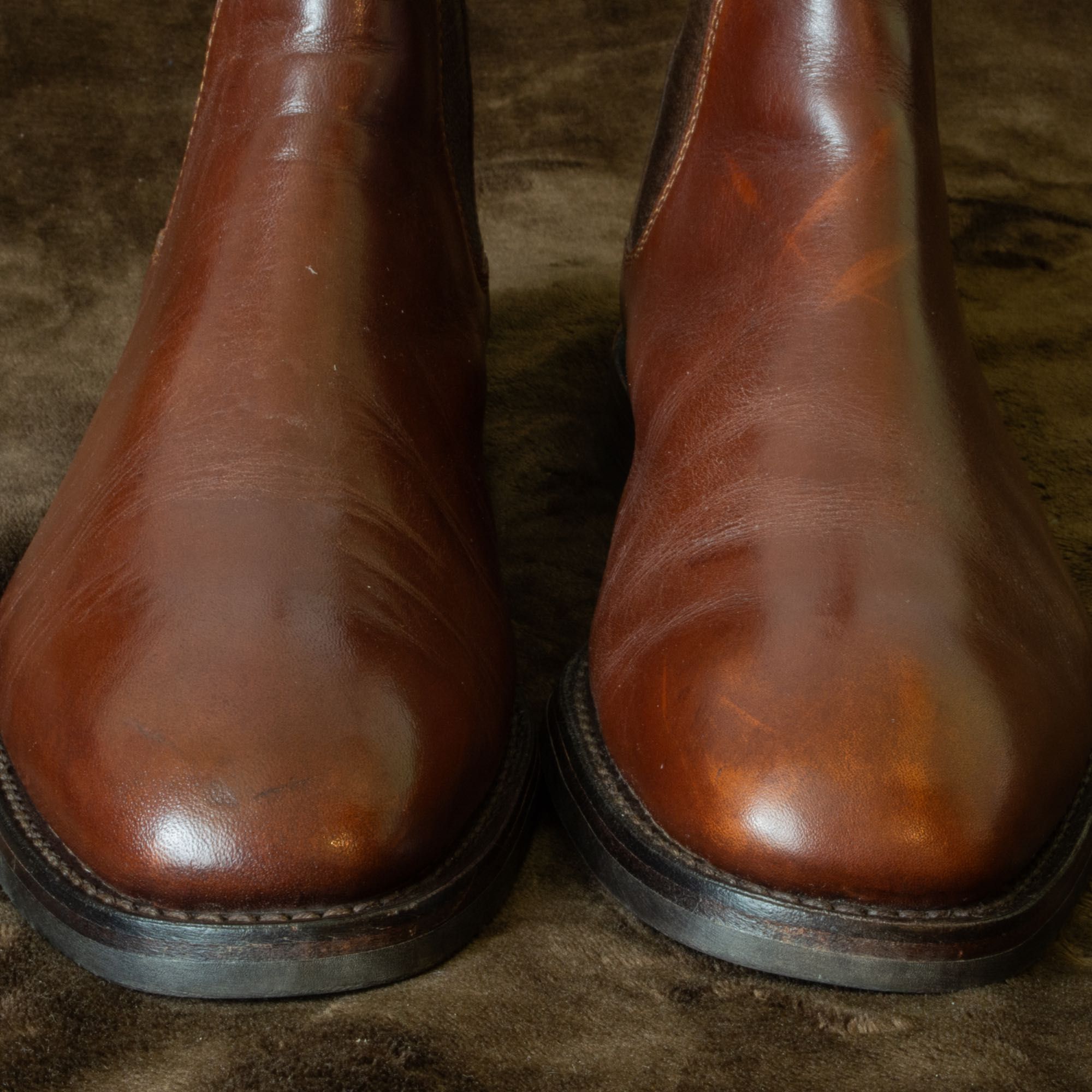 Loake Chatsworth, Chelsea (sztyblety), Brown Waxy (brązowe) roz. 42