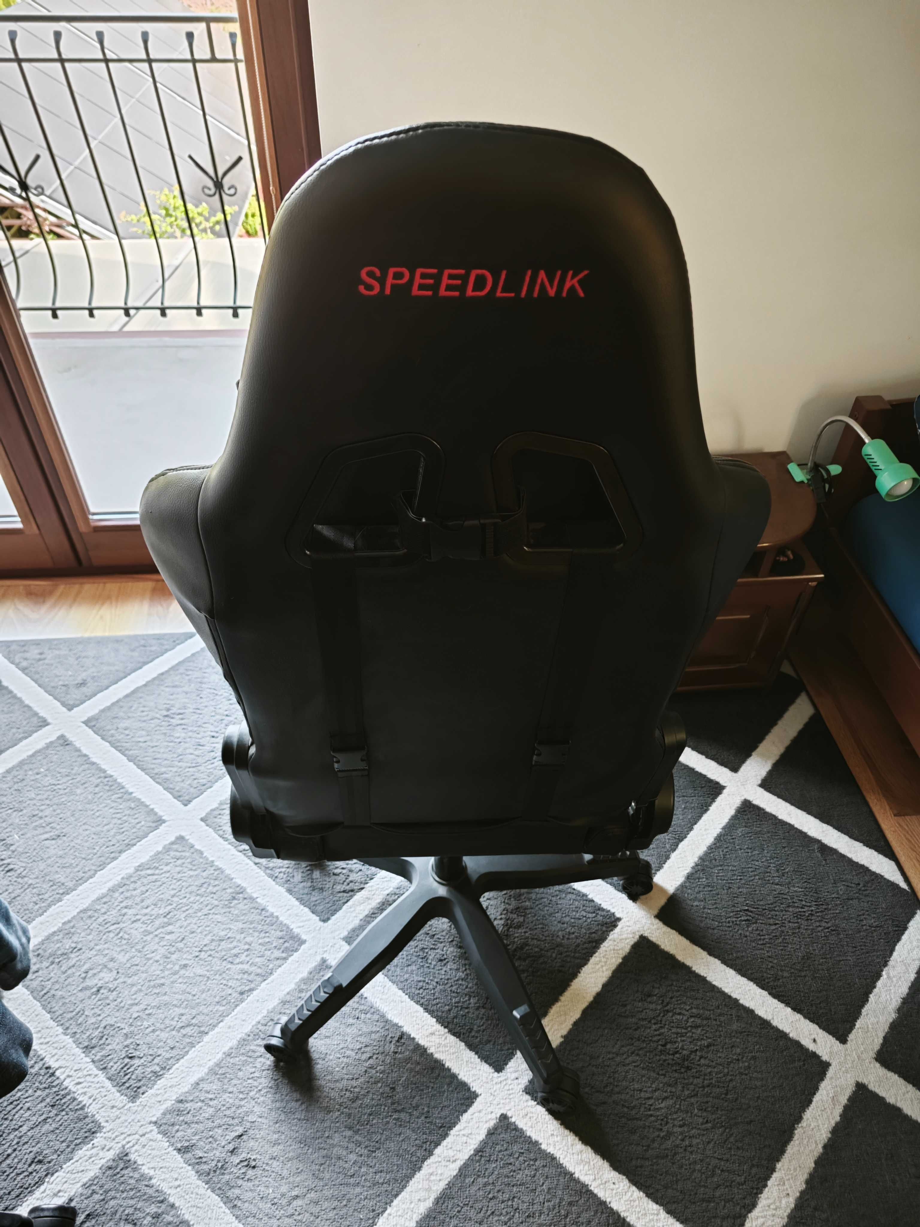 Fotel Gamingowy SpeedLink Regger (Czarno-Czerwony)