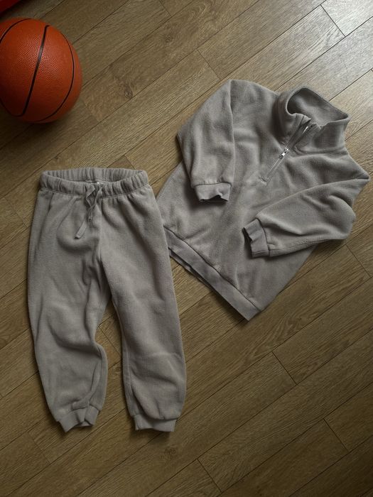 Флісовий костюм hm 98, теплий костюм hm