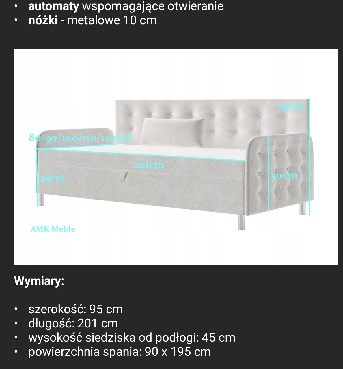 REZERWACJA Sofa bordowa, tapczan, pojemnik na pościel, kryształki