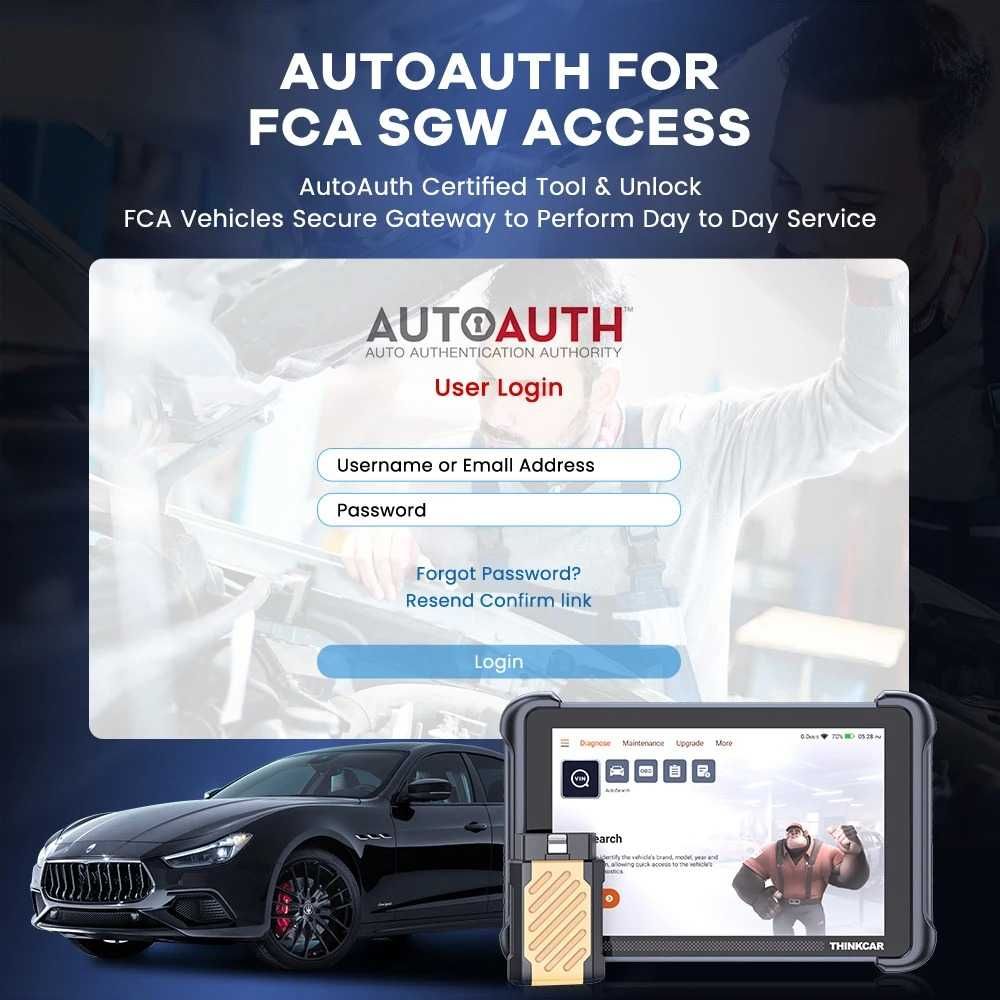 Máq. Diagnostico Auto  THINKCAR  689BT atualização grátis para sempre