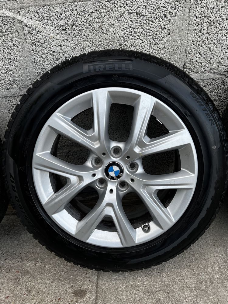 Alufelgi R17 5x112 BMW X1 F48 opony zimowe 205/60/17 Jak nowe