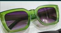 Солнцезащитные очки женские зеленые