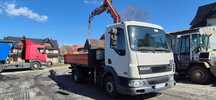 DAF LF  Samochód ciężarowy DAF LF 45 HDS FASSI F-60+ wywrotka DMC 12t