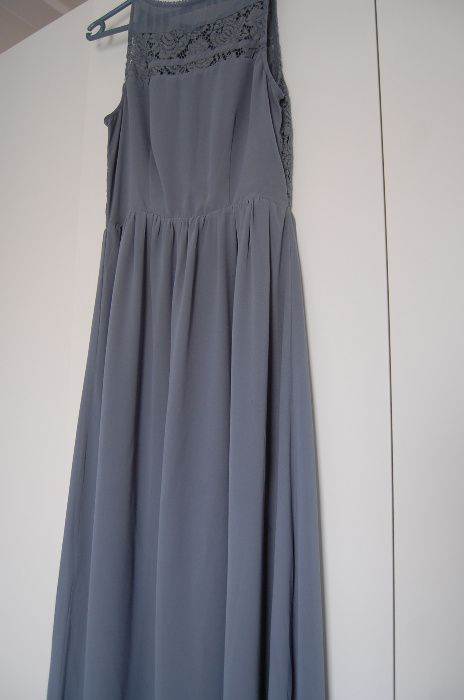 Sukienka maxi H&M 36/S Świadkowa / ślub / wesele