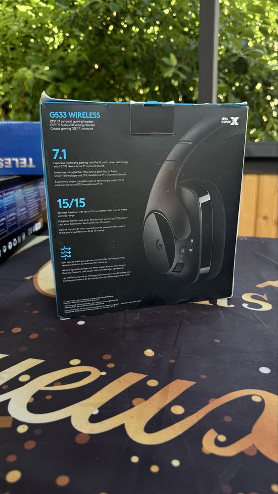 Logitech G533 Wireless — бездротові ігрові навушники